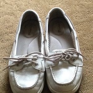 Sperry top sider in white